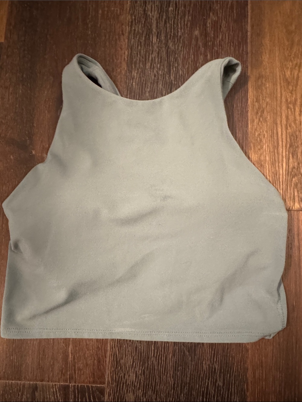 Cropped tank/ long sports bra